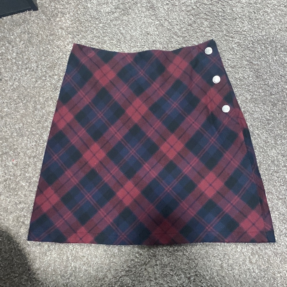 Plaid skirt